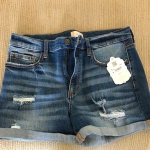 Altar'd State Addison Denim Shorts